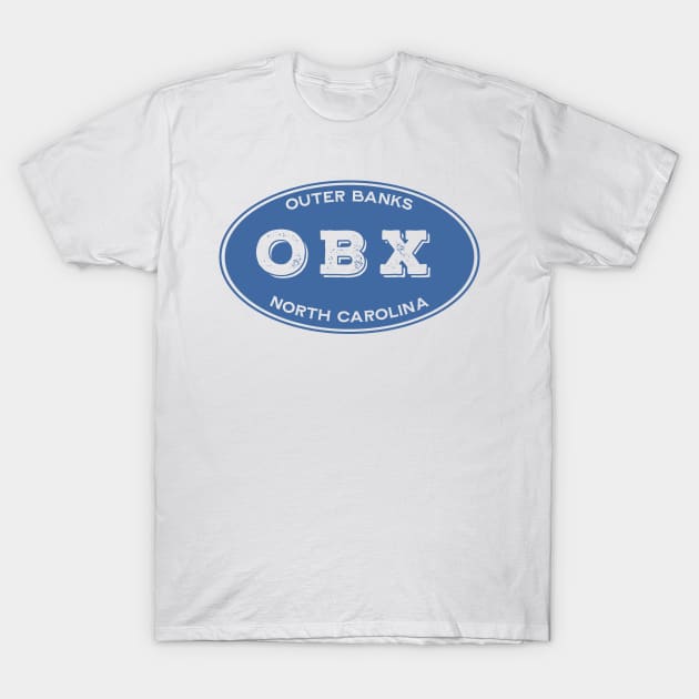 OBX Oval T-Shirt by YOPD Artist